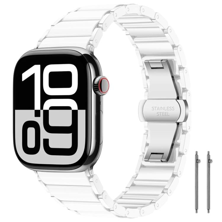 สายรัดนาฬิกาเซรามิกสแตนเลส xDfind สำหรับ Apple Watch 42 / 44 / 45 / 46 / 49mm, สำหรับ Apple Watch 38 / 40 / 41 / S11 42mm