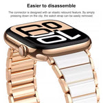 สายรัดนาฬิกาเซรามิกสแตนเลส xDfind สำหรับ Apple Watch 42 / 44 / 45 / 46 / 49mm, สำหรับ Apple Watch 38 / 40 / 41 / S11 42mm