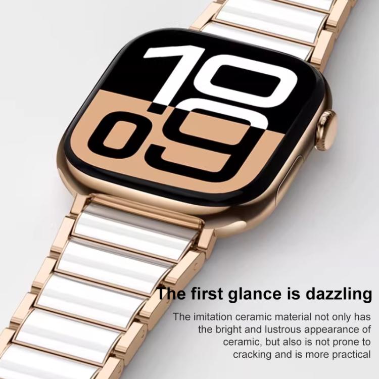 สายรัดนาฬิกาเซรามิกสแตนเลส xDfind สำหรับ Apple Watch 42 / 44 / 45 / 46 / 49mm, สำหรับ Apple Watch 38 / 40 / 41 / S11 42mm