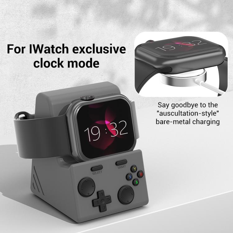 XDcase ขาตั้งชาร์จสมาร์ทวอทช์ดีไซน์เครื่องเล่นเกม สำหรับ Apple Watch