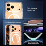 เคสโทรศัพท์แม่เหล็กใสคริสตัล สำหรับ iPhone 17 Pro Max, สำหรับ iPhone 17 Pro
