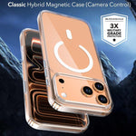 เคสโทรศัพท์แม่เหล็กใสคริสตัล สำหรับ iPhone 17 Pro Max, สำหรับ iPhone 17 Pro