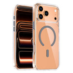 เคสโทรศัพท์แม่เหล็กใสคริสตัล สำหรับ iPhone 17 Pro Max, สำหรับ iPhone 17 Pro