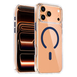 เคสโทรศัพท์แม่เหล็กใสคริสตัล สำหรับ iPhone 17 Pro Max, สำหรับ iPhone 17 Pro