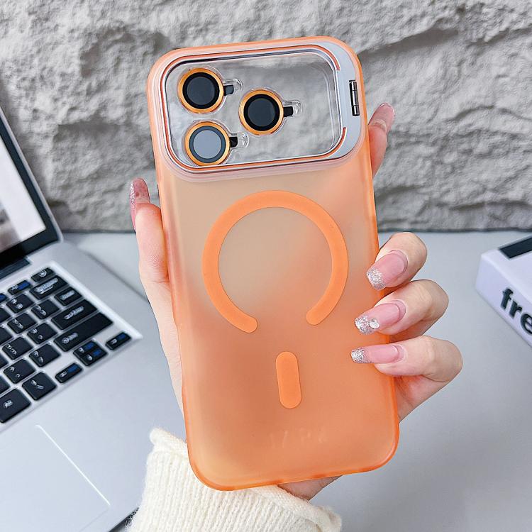 เคสโทรศัพท์แม่เหล็กพร้อมขาตั้งเลนส์ Vitality Eagle Eye สำหรับ iPhone 17 Pro Max, สำหรับ iPhone 17 Pro