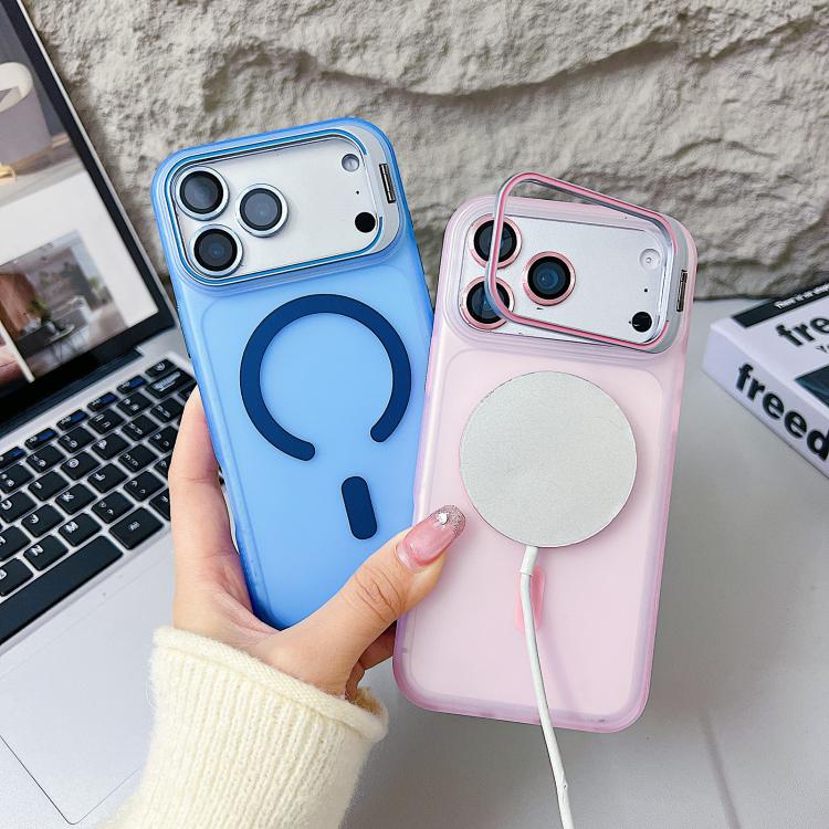 เคสโทรศัพท์แม่เหล็กพร้อมขาตั้งเลนส์ Vitality Eagle Eye สำหรับ iPhone 17 Pro Max, สำหรับ iPhone 17 Pro
