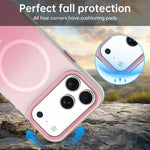 เคสโทรศัพท์แม่เหล็กไฮบริด 3 in 1 ซีรีส์สีไล่ระดับลูกกวาด สำหรับ iPhone 15 Pro Max, สำหรับ iPhone 15 Pro, สำหรับ iPhone 15 Plus, สำหรับ iPhone 15, สำหรับ iPhone 14 Plus, สำหรับ iPhone 14, สำหรับ iPhone 14 Pro, สำหรับ iPhone 14 Pro Max