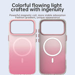 เคสโทรศัพท์แม่เหล็กไฮบริด 3 in 1 ซีรีส์สีไล่ระดับลูกกวาด สำหรับ iPhone 15 Pro Max, สำหรับ iPhone 15 Pro, สำหรับ iPhone 15 Plus, สำหรับ iPhone 15, สำหรับ iPhone 14 Plus, สำหรับ iPhone 14, สำหรับ iPhone 14 Pro, สำหรับ iPhone 14 Pro Max