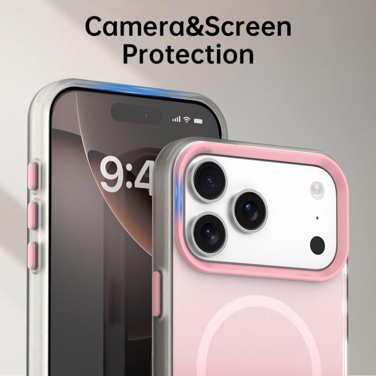 เคสโทรศัพท์แม่เหล็กไฮบริด 3 in 1 ซีรีส์สีไล่ระดับลูกกวาด สำหรับ iPhone 15 Pro Max, สำหรับ iPhone 15 Pro, สำหรับ iPhone 15 Plus, สำหรับ iPhone 15, สำหรับ iPhone 14 Plus, สำหรับ iPhone 14, สำหรับ iPhone 14 Pro, สำหรับ iPhone 14 Pro Max