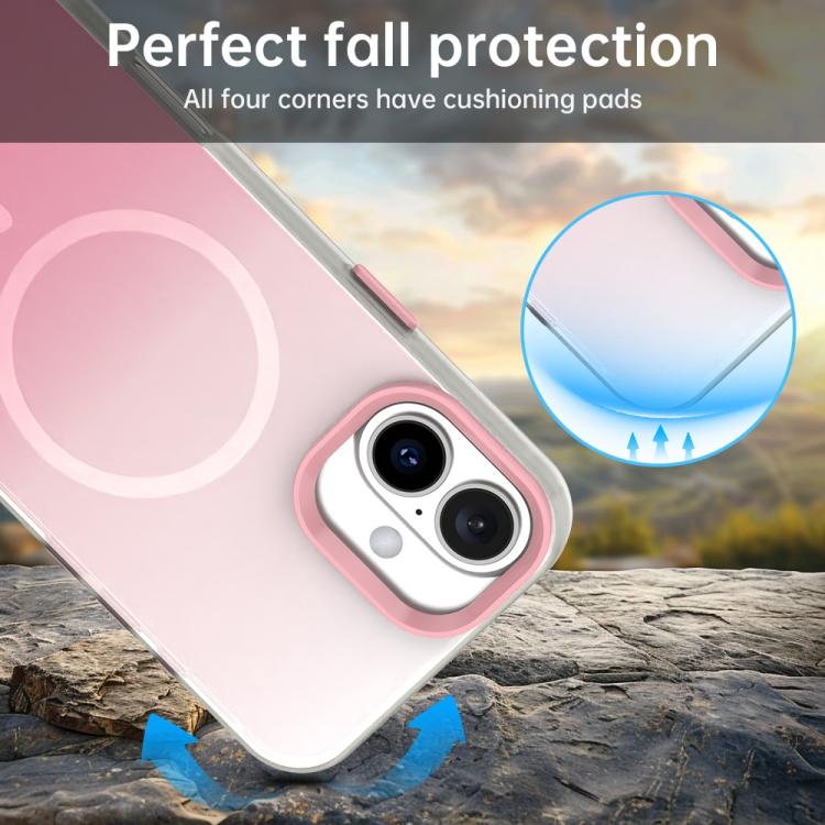 เคสโทรศัพท์แม่เหล็กไฮบริด 3 in 1 ซีรีส์สีไล่ระดับลูกกวาด สำหรับ iPhone 17 Pro Max, สำหรับ iPhone 17 Pro, สำหรับ iPhone 17, สำหรับ iPhone Air, สำหรับ iPhone 16 Pro Max, สำหรับ iPhone 16 Pro, สำหรับ iPhone 16 Plus, สำหรับ iPhone 16