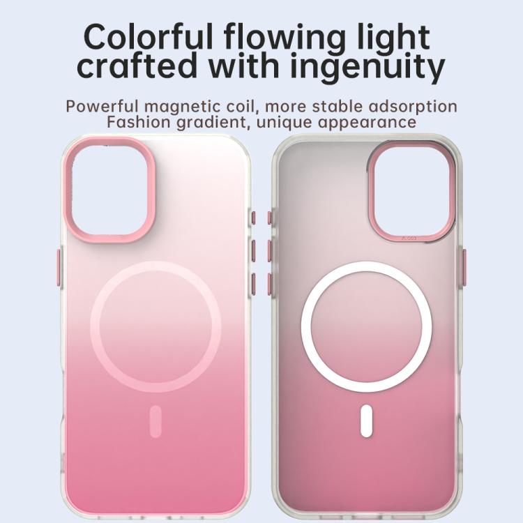 เคสโทรศัพท์แม่เหล็กไฮบริด 3 in 1 ซีรีส์สีไล่ระดับลูกกวาด สำหรับ iPhone 17 Pro Max, สำหรับ iPhone 17 Pro, สำหรับ iPhone 17, สำหรับ iPhone Air, สำหรับ iPhone 16 Pro Max, สำหรับ iPhone 16 Pro, สำหรับ iPhone 16 Plus, สำหรับ iPhone 16