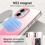 เคสโทรศัพท์แม่เหล็กไฮบริด 3 in 1 ซีรีส์สีไล่ระดับลูกกวาด สำหรับ iPhone 17 Pro Max, สำหรับ iPhone 17 Pro, สำหรับ iPhone 17, สำหรับ iPhone Air, สำหรับ iPhone 16 Pro Max, สำหรับ iPhone 16 Pro, สำหรับ iPhone 16 Plus, สำหรับ iPhone 16