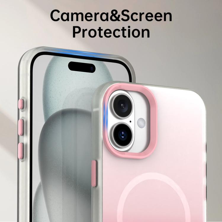 เคสโทรศัพท์แม่เหล็กไฮบริด 3 in 1 ซีรีส์สีไล่ระดับลูกกวาด สำหรับ iPhone 17 Pro Max, สำหรับ iPhone 17 Pro, สำหรับ iPhone 17, สำหรับ iPhone Air, สำหรับ iPhone 16 Pro Max, สำหรับ iPhone 16 Pro, สำหรับ iPhone 16 Plus, สำหรับ iPhone 16