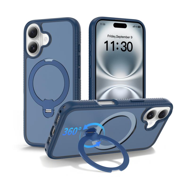 เคสโทรศัพท์กันกระแทกพร้อมขาตั้งหมุน 360 องศาและถุงลมนิรภัยแม่เหล็ก สำหรับ iPhone 16e / 17e, สำหรับ iPhone 17 Pro Max, สำหรับ iPhone 17 Pro, สำหรับ iPhone 17, สำหรับ iPhone Air, สำหรับ iPhone 16 Pro Max, สำหรับ iPhone 16
