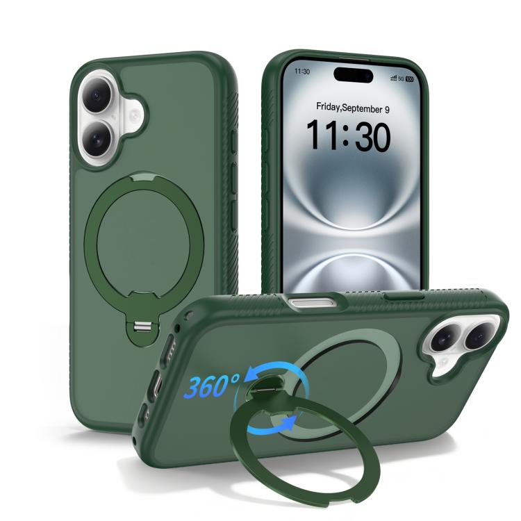 เคสโทรศัพท์กันกระแทกพร้อมขาตั้งหมุน 360 องศาและถุงลมนิรภัยแม่เหล็ก สำหรับ iPhone 16e / 17e, สำหรับ iPhone 17 Pro Max, สำหรับ iPhone 17 Pro, สำหรับ iPhone 17, สำหรับ iPhone Air, สำหรับ iPhone 16 Pro Max, สำหรับ iPhone 16