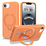 เคสโทรศัพท์กันกระแทกพร้อมขาตั้งหมุน 360 องศาและถุงลมนิรภัยแม่เหล็ก สำหรับ iPhone 16e / 17e, สำหรับ iPhone 17 Pro Max, สำหรับ iPhone 17 Pro, สำหรับ iPhone 17, สำหรับ iPhone Air, สำหรับ iPhone 16 Pro Max, สำหรับ iPhone 16