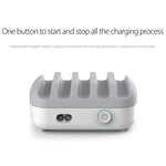 แท่นชาร์จอัจฉริยะ ORICO DUK-5P 40W 5 พอร์ต USB พร้อมขาตั้ง, ปลั๊ก US, ปลั๊ก UK, ปลั๊ก AU
