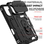 เคสโทรศัพท์แม่เหล็ก XDcase พร้อมที่ยึดแหวนเลื่อน Camshield สำหรับ iPhone 17 Pro Max, สำหรับ iPhone 17 Pro, สำหรับ iPhone 17, สำหรับ iPhone Air