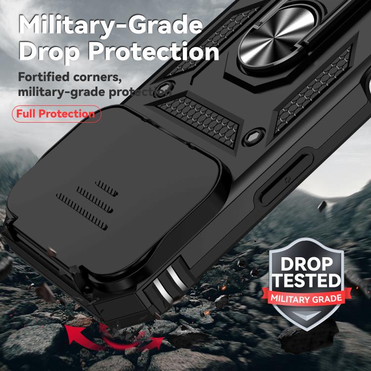 เคสโทรศัพท์แม่เหล็ก XDcase พร้อมที่ยึดแหวนเลื่อน Camshield สำหรับ iPhone 17 Pro Max, สำหรับ iPhone 17 Pro, สำหรับ iPhone 17, สำหรับ iPhone Air