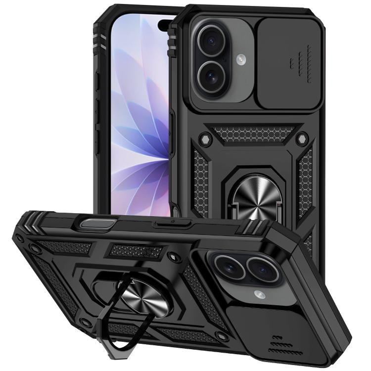 เคสโทรศัพท์แม่เหล็ก XDcase พร้อมที่ยึดแหวนเลื่อน Camshield สำหรับ iPhone 17 Pro Max, สำหรับ iPhone 17 Pro, สำหรับ iPhone 17, สำหรับ iPhone Air