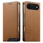 เคสโทรศัพท์หนังวีแกนแม่เหล็ก RFID แบบต่อผ้ารวม Dierfeng สำหรับ iPhone 17e / 16e, สำหรับ iPhone 17 Pro Max, สำหรับ iPhone 17 Pro, สำหรับ iPhone 17, สำหรับ iPhone Air, สำหรับ iPhone 16 Pro Max, สำหรับ iPhone 16 Pro, สำหรับ iPhone 16 Plus
