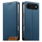เคสโทรศัพท์หนังวีแกนแม่เหล็ก RFID แบบต่อผ้ารวม Dierfeng สำหรับ iPhone 17e / 16e, สำหรับ iPhone 17 Pro Max, สำหรับ iPhone 17 Pro, สำหรับ iPhone 17, สำหรับ iPhone Air, สำหรับ iPhone 16 Pro Max, สำหรับ iPhone 16 Pro, สำหรับ iPhone 16 Plus