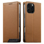เคสโทรศัพท์หนังวีแกนแม่เหล็ก RFID แบบต่อผ้ารวม Dierfeng สำหรับ iPhone 17e / 16e, สำหรับ iPhone 17 Pro Max, สำหรับ iPhone 17 Pro, สำหรับ iPhone 17, สำหรับ iPhone Air, สำหรับ iPhone 16 Pro Max, สำหรับ iPhone 16 Pro, สำหรับ iPhone 16 Plus