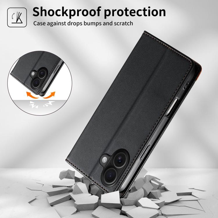 เคสโทรศัพท์หนังวีแกนแม่เหล็ก RFID แบบต่อผ้ารวม Dierfeng สำหรับ iPhone 16, สำหรับ iPhone 15 Pro Max, สำหรับ iPhone 15 Pro, สำหรับ iPhone 15 Plus, สำหรับ iPhone 15, สำหรับ iPhone 14 Plus, สำหรับ iPhone 14 / 13, สำหรับ iPhone 14 Pro