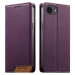 เคสโทรศัพท์หนังวีแกนแม่เหล็ก RFID แบบต่อผ้ารวม Dierfeng สำหรับ iPhone 17e / 16e, สำหรับ iPhone 17 Pro Max, สำหรับ iPhone 17 Pro, สำหรับ iPhone 17, สำหรับ iPhone Air, สำหรับ iPhone 16 Pro Max, สำหรับ iPhone 16 Pro, สำหรับ iPhone 16 Plus