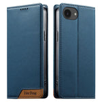 เคสโทรศัพท์หนังวีแกนแม่เหล็ก RFID แบบต่อผ้ารวม Dierfeng สำหรับ iPhone 17e / 16e, สำหรับ iPhone 17 Pro Max, สำหรับ iPhone 17 Pro, สำหรับ iPhone 17, สำหรับ iPhone Air, สำหรับ iPhone 16 Pro Max, สำหรับ iPhone 16 Pro, สำหรับ iPhone 16 Plus
