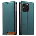 เคสโทรศัพท์หนังวีแกนแม่เหล็ก RFID แบบต่อผ้ารวม Dierfeng สำหรับ iPhone 16, สำหรับ iPhone 15 Pro Max, สำหรับ iPhone 15 Pro, สำหรับ iPhone 15 Plus, สำหรับ iPhone 15, สำหรับ iPhone 14 Plus, สำหรับ iPhone 14 / 13, สำหรับ iPhone 14 Pro