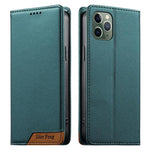 เคสโทรศัพท์หนังวีแกน Dierfeng แบบต่อแม่เหล็กแรงสูง RFID สำหรับ iPhone 11 Pro Max, iPhone 11, iPhone 11 Pro, iPhone X / XS, iPhone XR, iPhone XS Max, iPhone 8 Plus / 7 Plus