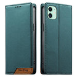 เคสโทรศัพท์หนังวีแกน Dierfeng แบบต่อแม่เหล็กแรงสูง RFID สำหรับ iPhone 11 Pro Max, iPhone 11, iPhone 11 Pro, iPhone X / XS, iPhone XR, iPhone XS Max, iPhone 8 Plus / 7 Plus