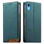 เคสโทรศัพท์หนังวีแกน Dierfeng แบบต่อแม่เหล็กแรงสูง RFID สำหรับ iPhone 11 Pro Max, iPhone 11, iPhone 11 Pro, iPhone X / XS, iPhone XR, iPhone XS Max, iPhone 8 Plus / 7 Plus