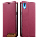 เคสโทรศัพท์หนังวีแกน Dierfeng แบบต่อแม่เหล็กแรงสูง RFID สำหรับ iPhone 11 Pro Max, iPhone 11, iPhone 11 Pro, iPhone X / XS, iPhone XR, iPhone XS Max, iPhone 8 Plus / 7 Plus