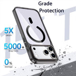 เคสโทรศัพท์แม่เหล็กคริสตัลสีสัน สำหรับ iPhone 17 Pro Max, สำหรับ iPhone 17 Pro