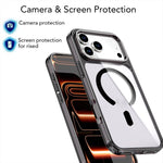 เคสโทรศัพท์แม่เหล็กคริสตัลสีสัน สำหรับ iPhone 17 Pro Max, สำหรับ iPhone 17 Pro