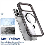 เคสโทรศัพท์แม่เหล็กคริสตัลสีสัน สำหรับ iPhone 17 Pro Max, สำหรับ iPhone 17 Pro