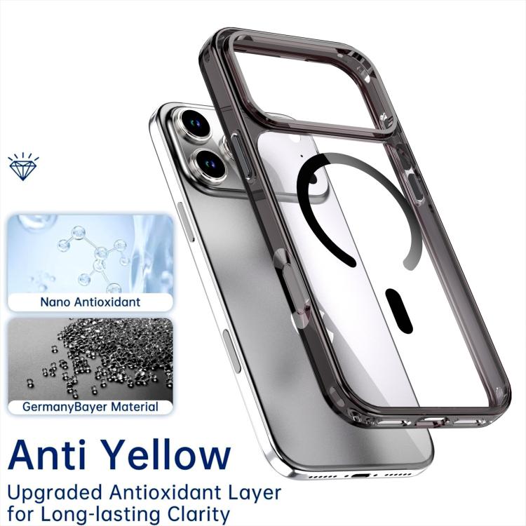 เคสโทรศัพท์แม่เหล็กคริสตัลสีสัน สำหรับ iPhone 17 Pro Max, สำหรับ iPhone 17 Pro