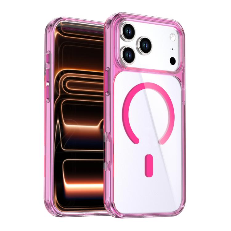 เคสโทรศัพท์แม่เหล็กคริสตัลสีสัน สำหรับ iPhone 17 Pro Max, สำหรับ iPhone 17 Pro