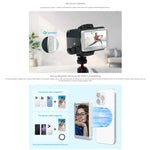 FEELWORLD MC4 จอแสดงผลเซลฟี่สำหรับถ่ายวิดีโอบล็อกและไลฟ์สตรีม เชื่อมต่อไร้สายด้วยแม่เหล็ก พร้อมรีโมทคอนโทรล