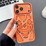 เคสโทรศัพท์ TPU ระบายความร้อนลายตัวตลกเจาะรูชุบโลหะ สำหรับ iPhone 17 Pro Max, สำหรับ iPhone 17 Pro, สำหรับ iPhone 17, สำหรับ iPhone 16 Pro Max, สำหรับ iPhone 16 Pro, สำหรับ iPhone 16