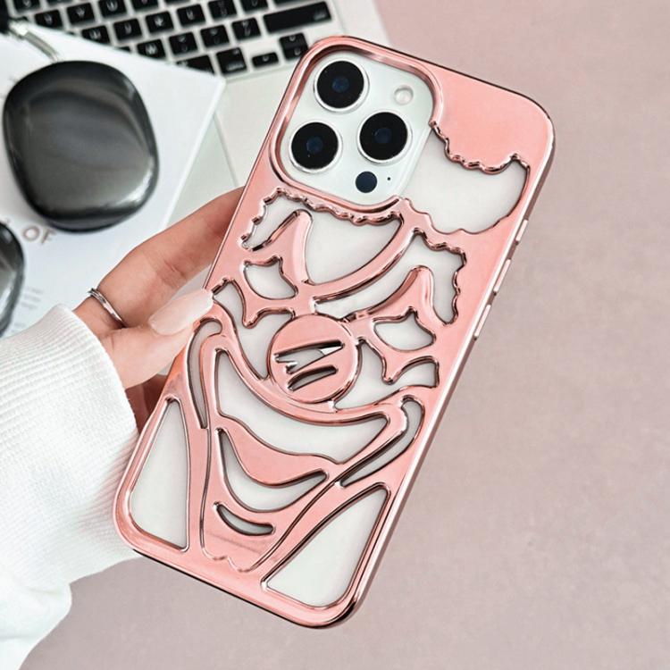 เคสโทรศัพท์ TPU ระบายความร้อนลายตัวตลกเจาะรูชุบโลหะ สำหรับ iPhone 15 Pro Max, สำหรับ iPhone 15 Pro, สำหรับ iPhone 15, สำหรับ iPhone 14, สำหรับ iPhone 14 Pro, สำหรับ iPhone 14 Pro Max