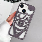 เคสโทรศัพท์ TPU ระบายความร้อนลายตัวตลกเจาะรูชุบโลหะ สำหรับ iPhone 15 Pro Max, สำหรับ iPhone 15 Pro, สำหรับ iPhone 15, สำหรับ iPhone 14, สำหรับ iPhone 14 Pro, สำหรับ iPhone 14 Pro Max