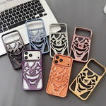 เคสโทรศัพท์ TPU ระบายความร้อนลายตัวตลกเจาะรูชุบโลหะ สำหรับ iPhone 17 Pro Max, สำหรับ iPhone 17 Pro, สำหรับ iPhone 17, สำหรับ iPhone 16 Pro Max, สำหรับ iPhone 16 Pro, สำหรับ iPhone 16