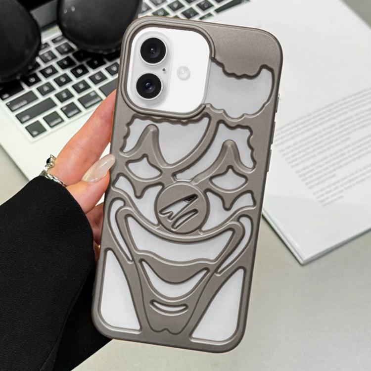 เคสโทรศัพท์ TPU ระบายความร้อนลายตัวตลกเจาะรูพ่นน้ำมัน สำหรับ iPhone 17 Pro Max, สำหรับ iPhone 17 Pro, สำหรับ iPhone 17, สำหรับ iPhone 16 Pro Max, สำหรับ iPhone 16 Pro, สำหรับ iPhone 16