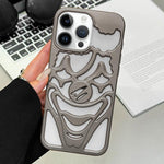 เคสโทรศัพท์ TPU ระบายความร้อนลายตัวตลกเจาะรูพ่นน้ำมัน สำหรับ iPhone 15 Pro Max, สำหรับ iPhone 15 Pro, สำหรับ iPhone 15, สำหรับ iPhone 14, สำหรับ iPhone 14 Pro, สำหรับ iPhone 14 Pro Max