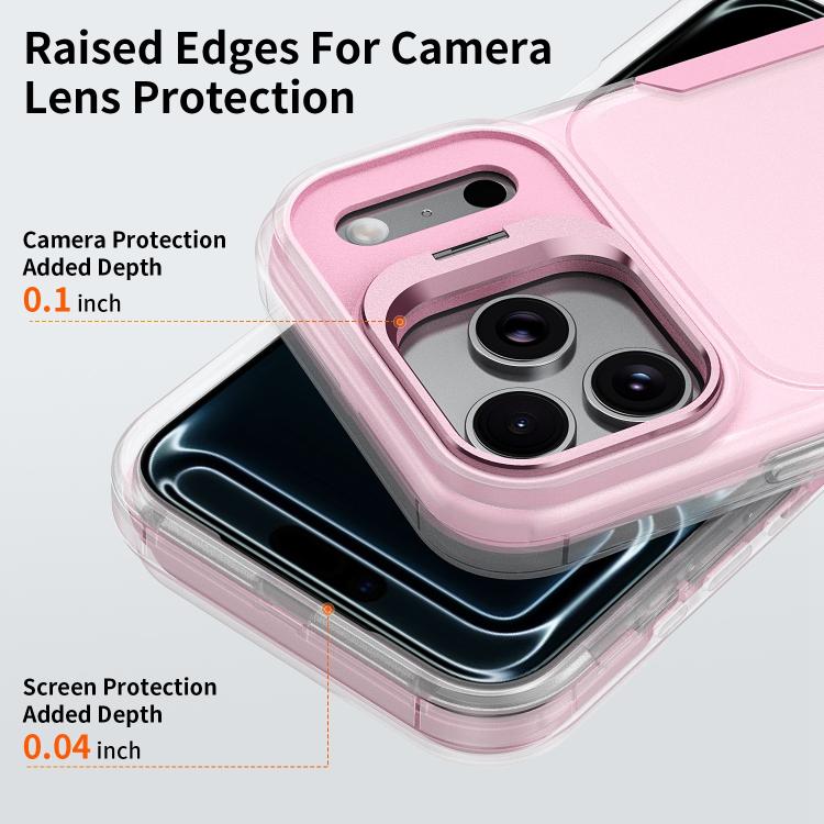 เคสโทรศัพท์ที่ใส่กรอบเลนส์นักเดินทาง สำหรับ iPhone 17e / 16e / 14 / 13, สำหรับ iPhone 17 Pro Max, สำหรับ iPhone 17 Pro, สำหรับ iPhone 16 Pro Max, สำหรับ iPhone 16 Pro, สำหรับ iPhone 15 Pro Max, สำหรับ iPhone 15 Pro, สำหรับ iPhone 15 Plus / 14 Plus