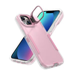 เคสโทรศัพท์ที่มีที่ยึดกรอบเลนส์ Traveler สำหรับ iPhone 15, สำหรับ iPhone 14 Pro, สำหรับ iPhone 14 Pro Max, สำหรับ iPhone 13 Pro Max / 12 Pro Max, สำหรับ iPhone 13 Pro, สำหรับ iPhone 12 / 12 Pro, สำหรับ iPhone 11