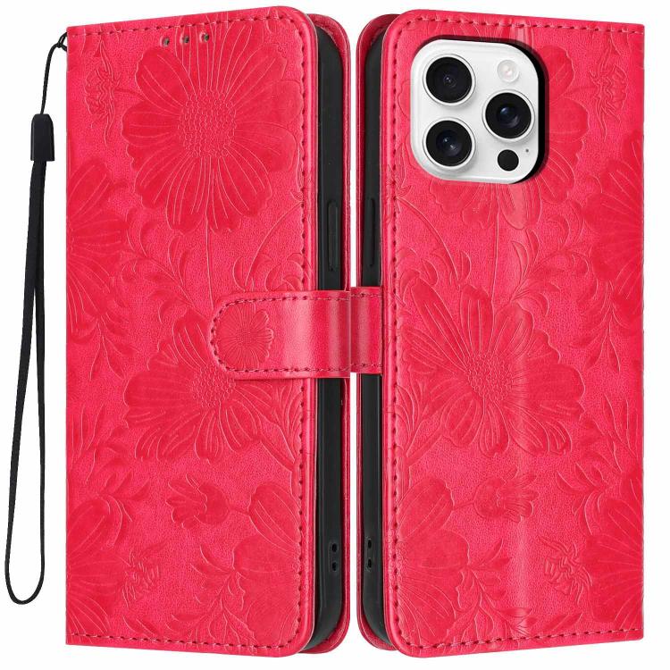 เคสโทรศัพท์หนังมังสวิรัติปั๊มลายดอกทานตะวันพร้อมเชือกสีดำเล็ก สำหรับ iPhone 16e / 17e, สำหรับ iPhone 17 Pro Max, สำหรับ iPhone 17 Pro, สำหรับ iPhone 17, สำหรับ iPhone Air, สำหรับ iPhone 16 Pro Max, สำหรับ iPhone 16 Pro, สำหรับ iPhone 16 Plus